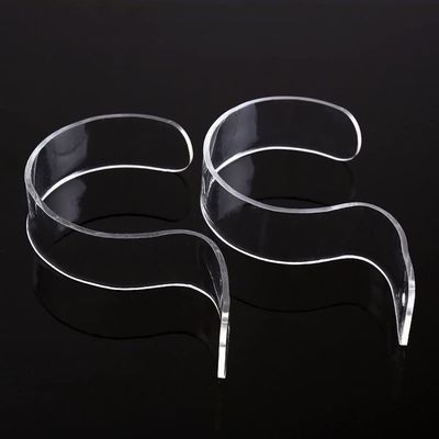 Support en plastique en cuir d'affichage acrylique de ceinture de plexiglass/perspex pour les hommes